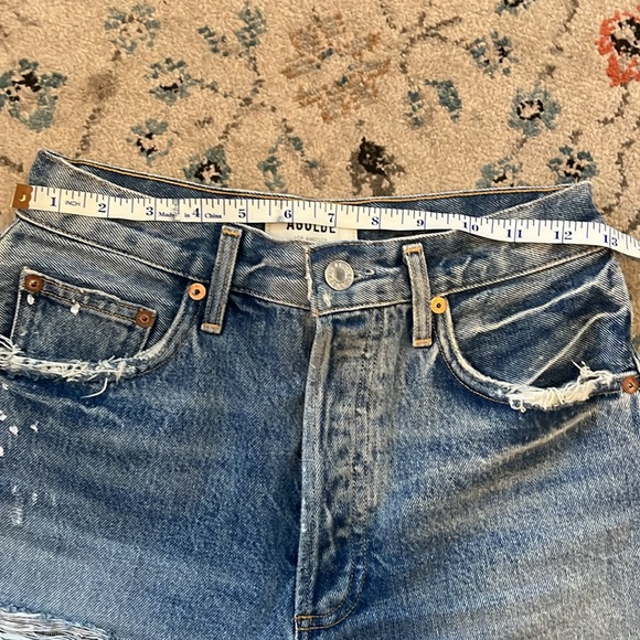 Agolde Dee Short in Riccochet - Picture 2 of 6